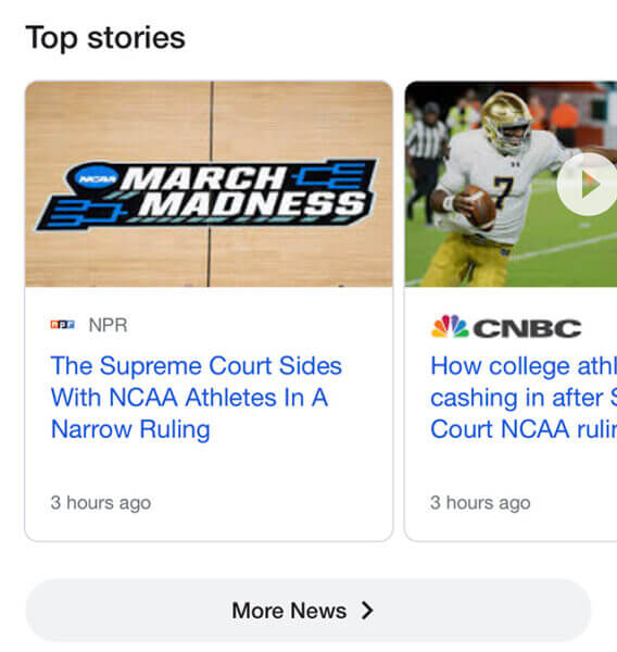 Превью для новости В карусели «Главные новости» теперь отображаются не только AMP-страницы