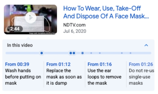 Превью для новости Новый способ включить важные моменты видео в Поиске