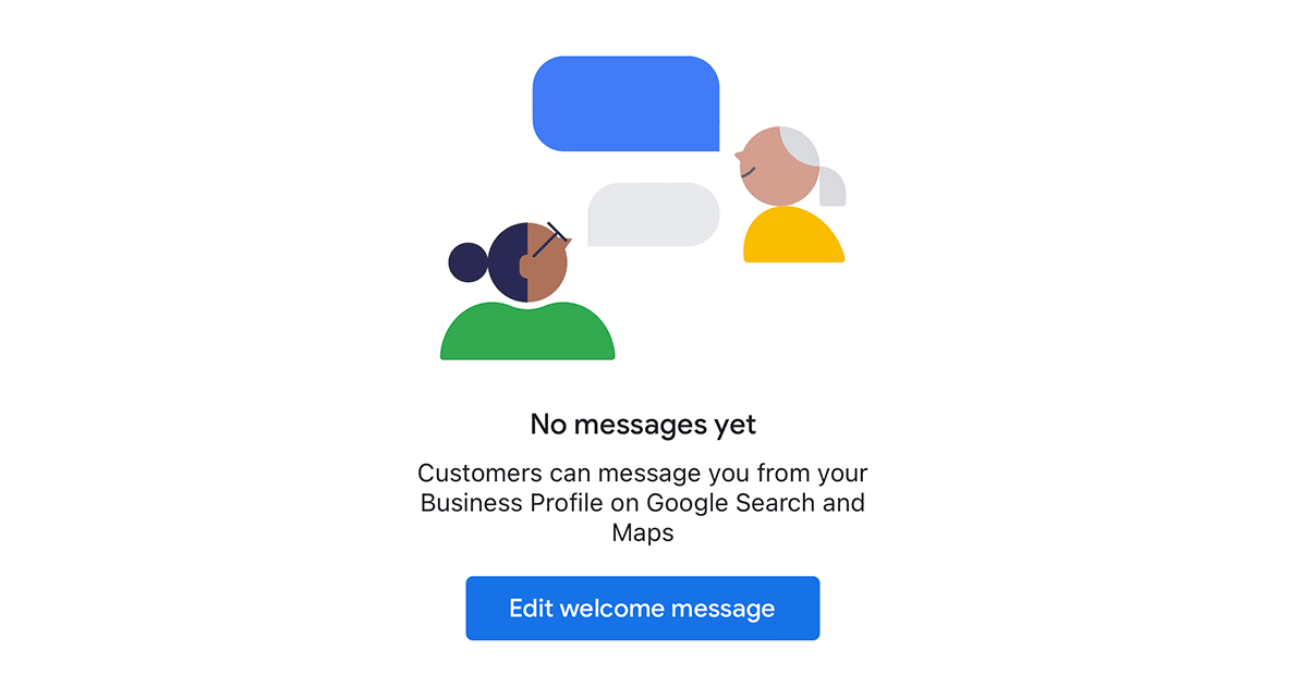 Нові функції для обміну повідомленнями в Google Мій бізнес