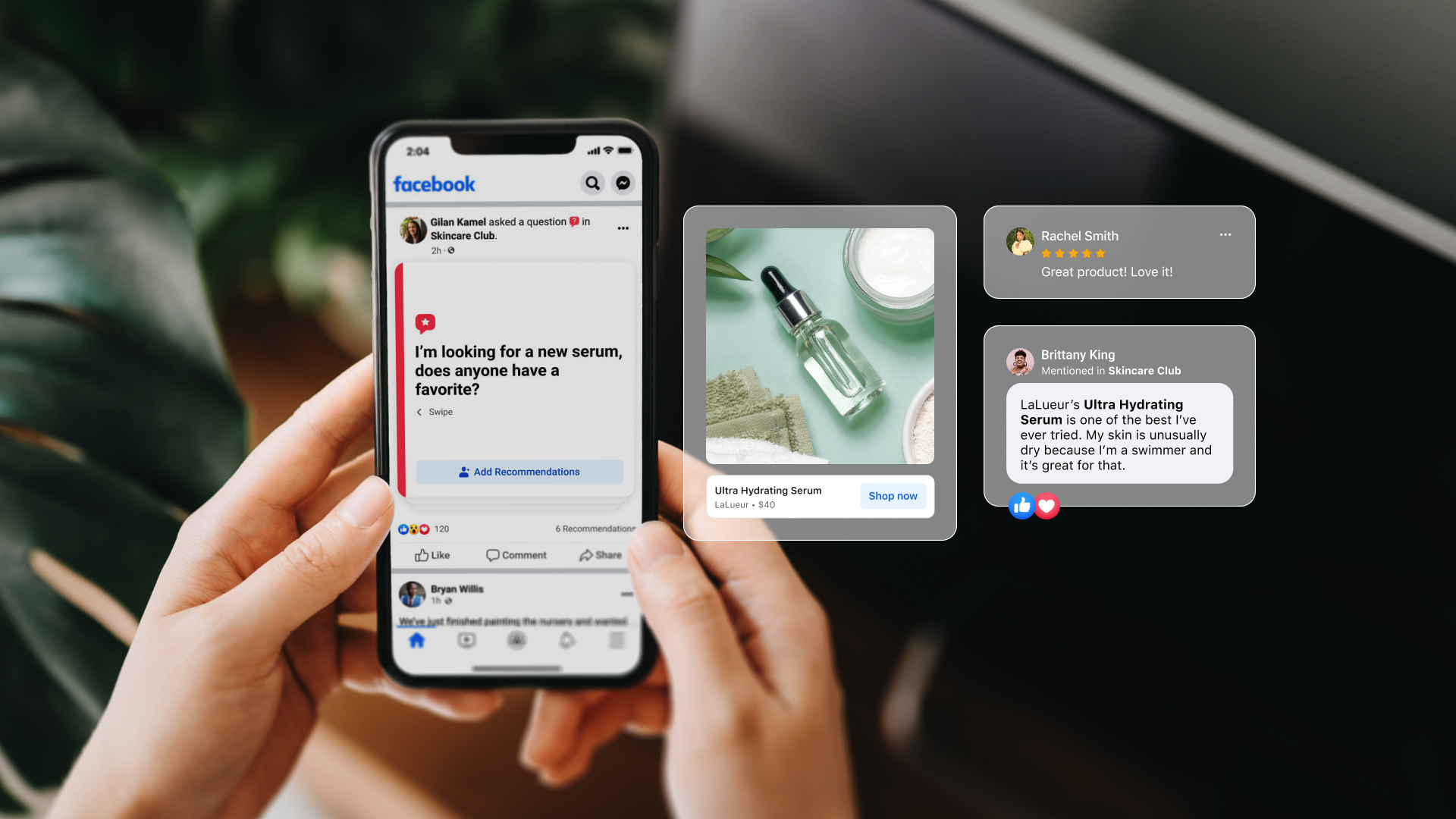 В группах Facebook появились вкладка Shop и рекомендации товаров от их участников