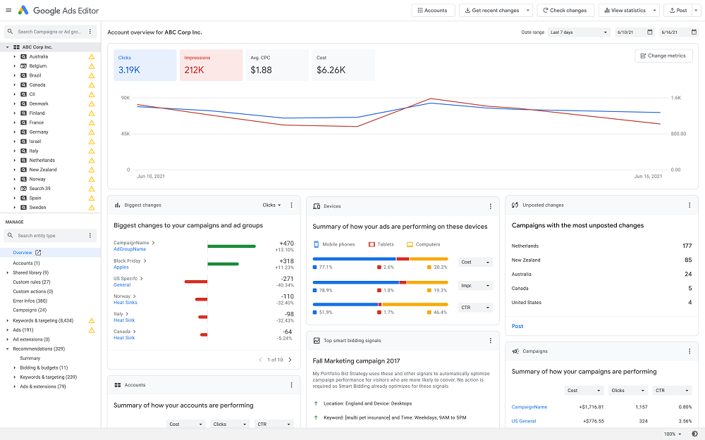 Вышел Редактор Google Ads версии 1.8