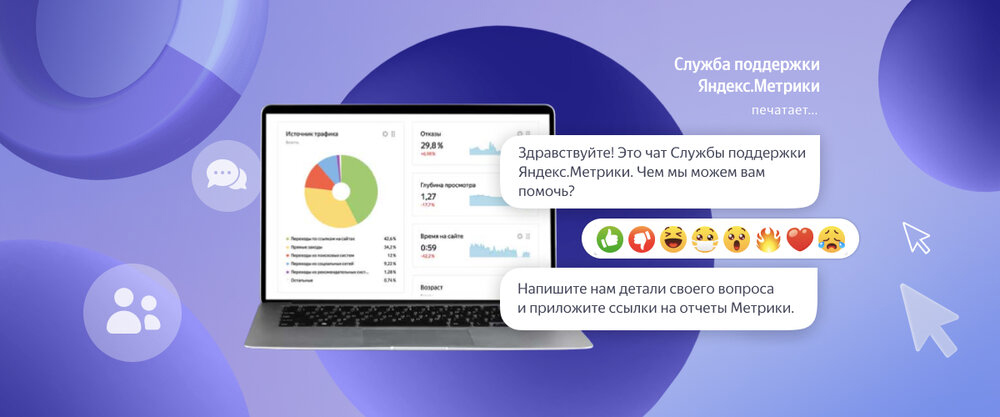 В Яндекс.Метрике появился онлайн-чат с техподдержкой