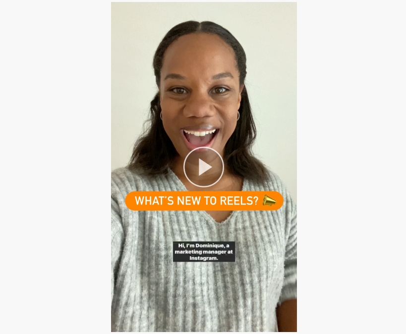 Creating Instagram Reels Easier: Templates, Stickers and More New Features