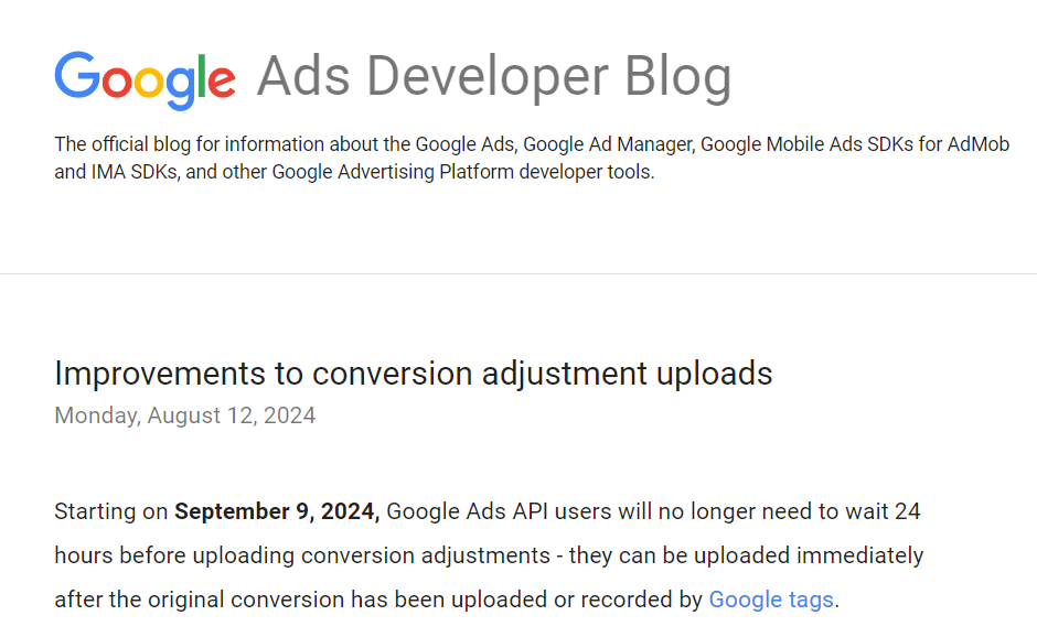 Google Ads API
