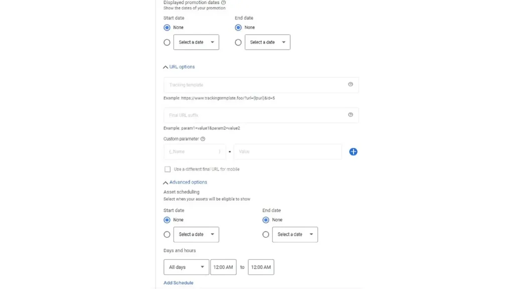 Google Ads introduced Promotion asset