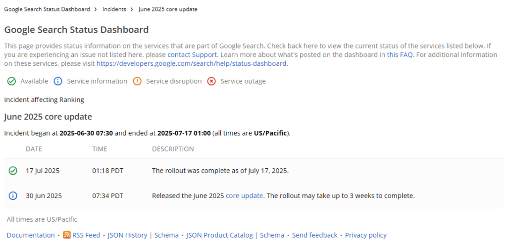 june core update 2025
