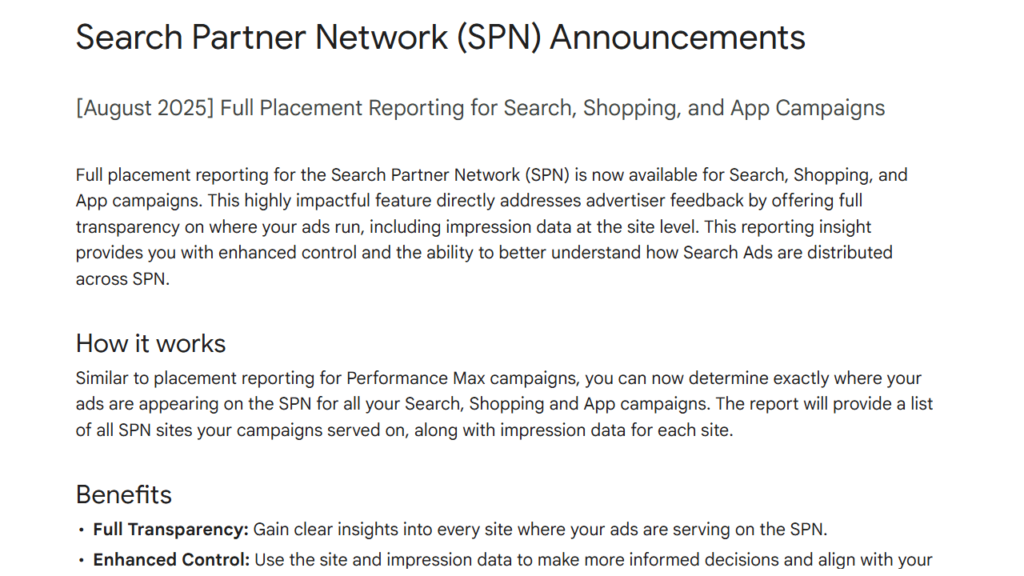 search-partner-network-placements