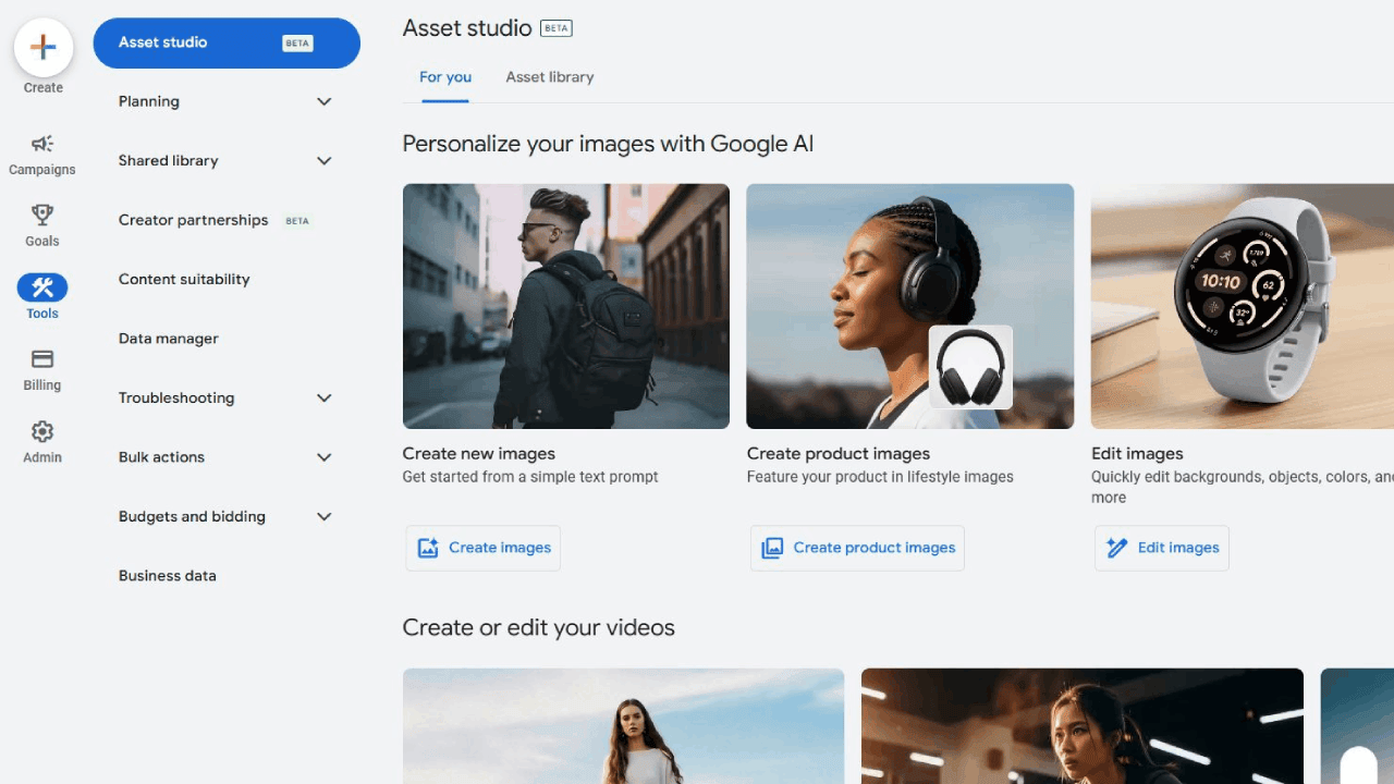asset studio google ads